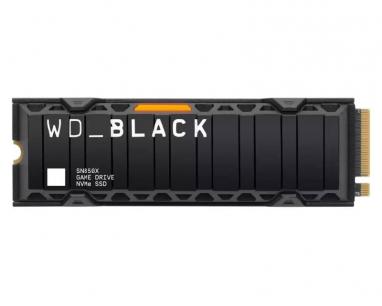 2TB M.2 NVMe SSD Gen4 WDS200T2XHE Black SN850X + Heatsink