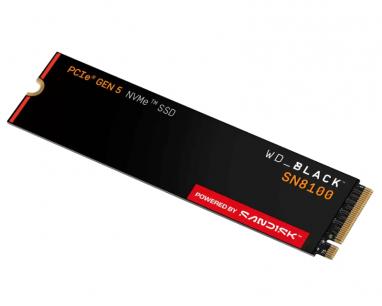 4TB M.2 NVMe SSD Gen5 WDS400T1X0M SN8100 Black