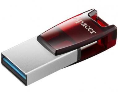 64GB AH180 USB 3.2 Tip C - USB 3.2 Tip A flash crveni AP64GAH180R-1