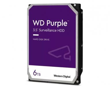 6TB 3.5" SATA III 64MB IntelliPower WD63PURZ Purple hard disk
