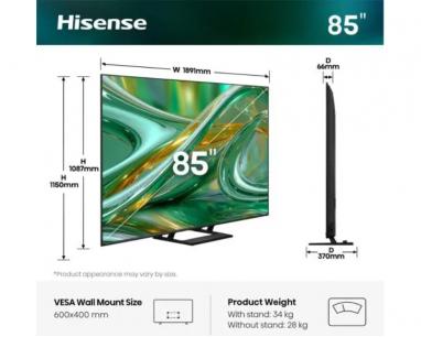 85 inča 85E8S ULED Mini LED 4K UHD Smart TV slika