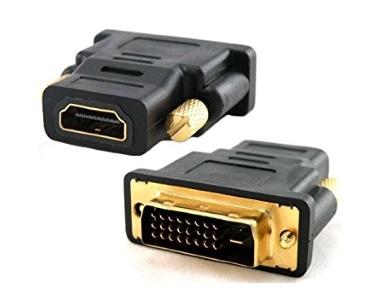Adapter DVI-D Dual Link (M) - HDMI (F) crni slika