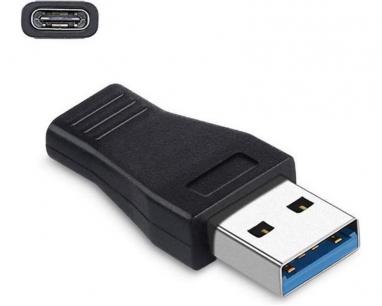 Adapter USB 3.0 (M) - USB 3.1 Tip C (F)