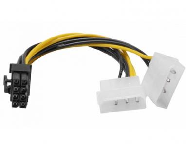 Adapter za napajanje VGA (8-pin) -2x Molex slika