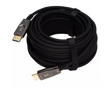 AOC Optički Kabl HDMI 2.1 M/M 100m crni 8K/60Hz 48 Gbps slika