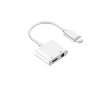 Audio adapter Lightning - Audio 3.5mm+Lightning  Linkom