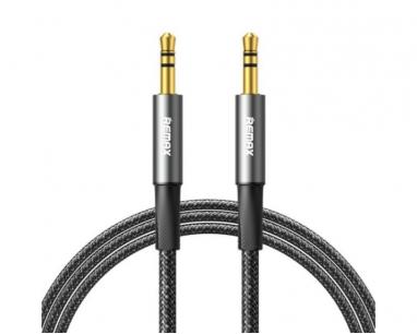 AUX Audio kabl 3,5mm na 3,5mm 1.2m, crni