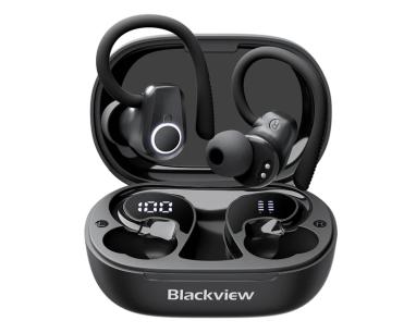 Bežične slušalice sa zakačkom za uši Blackview AirBuds 60 Black/BT 5.3/USB Type-C/IPX4