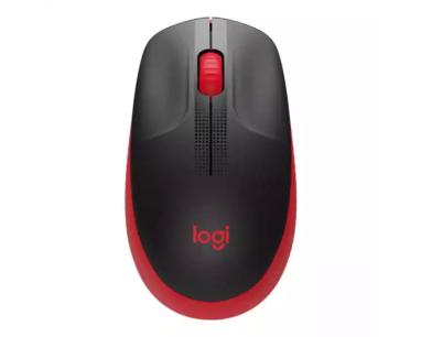 Bežični miš Logitech M190 1000dpi, crveni