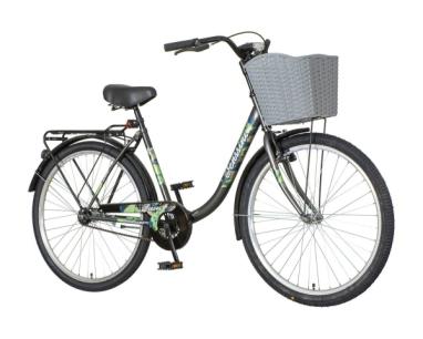 Bicikla Venssini city Venecija 26/V-BRAKE/sa korpom/crvena slika