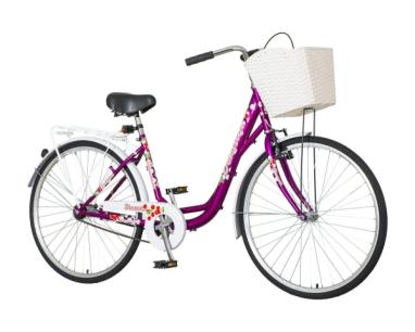 Bicikla Venssini Diamante 26/V-brake kontra/ljubičasti/S/M slika