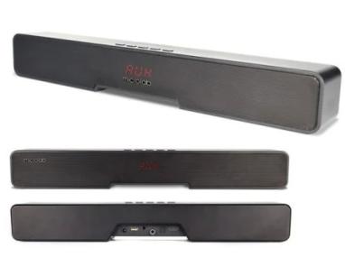 Bluetooth speaker soundbar Microlab Onebar02 LED 2x15W/USB/HDMI/AUX/Optical/Coaxial Crni
