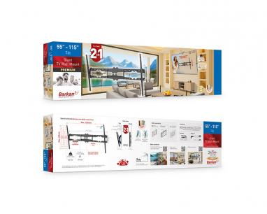 BM510 LCD TV zidni nosač od 55 do 115 inča slika