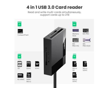 Card reader Ugreen 4-in-1 USB 3.0 slika