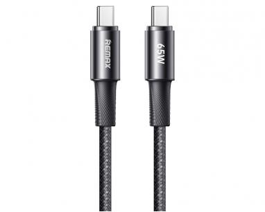 DATA kabl BRAIDED TIP C na TIP C CB25 65W 1.2m, crni slika
