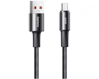 DATA kabl BRAIDED USB na TIP C CB25 66W 1.2m, crni slika