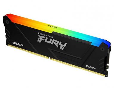 DIMM DDR4 8GB 3200MT/s KF432C16BB2A/8 Fury Beast RGB Black