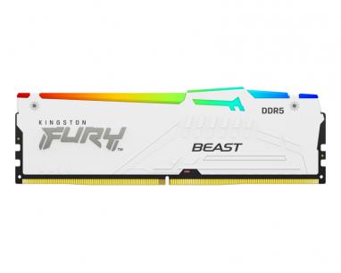 DIMM DDR5 16GB 6000MT/s KF560C40BWA-16 Fury Beast White RGB XMP