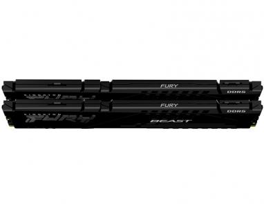 DIMM DDR5 32GB (2x16GB kit) 6400MT/s KF564C32BBEK2-32 FURY Beast Black EXPO