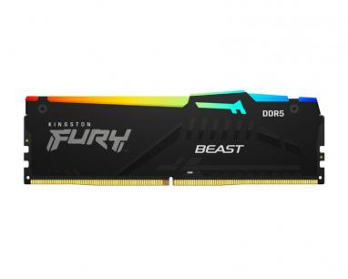 DIMM DDR5 32GB (2x16GB kit) 6800MT/s KF568C34BBEAK2-32 FURY Beast Black RGB EXPO