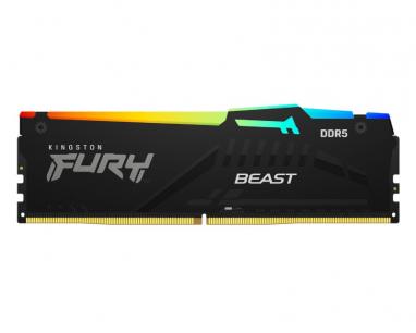 DIMM DDR5 32GB 5600MT/s KF556C40BB2A-32 FURY Beast RGB Black slika