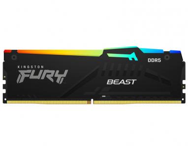 DIMM DDR5 32GB 6000MT/s KF560C30BBA-32 FURY Beast Black RGB XMP