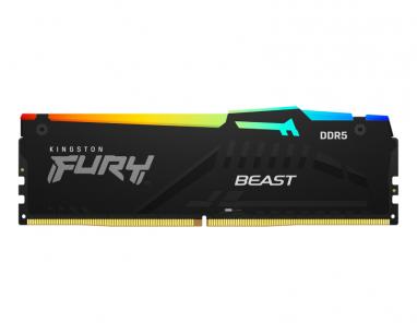 DIMM DDR5 64GB (2x32GB kit) 5200MT/s KF552C40BBAK2-64 Fury Beast RGB black XMP