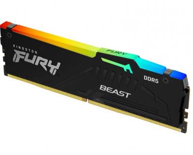 DIMM DDR5 8GB 5600MT/s KF556C36BBEA-8 Fury Beast RGB EXPO