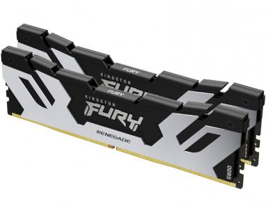 DIMM DDR5 96GB (2x48GB kit) 6000MT/s KF560C32RSK2-96 FURY Renegade Silver/Black XMP