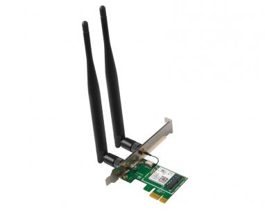 E30 AX3000 Wi-Fi 6 Bluetooth 5.0 PCIe Adapter slika