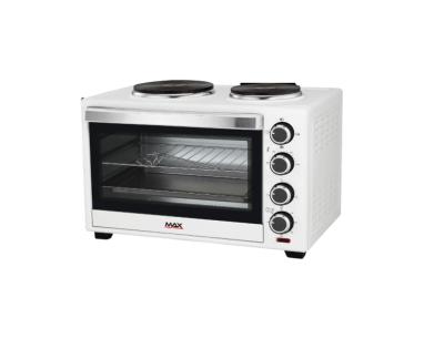 Električni šporet stoni mini MAX  MMO-38L-H300W  širina 53cm/2x strujna ringla slika