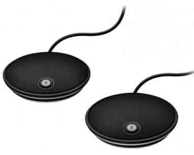Expansion Microphones for Logitech Group Video Conferencing Web camera