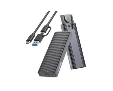 Externo kućište za M.2 NVME/SATA 3.2 Tip C/USB A Maiwo K1691P