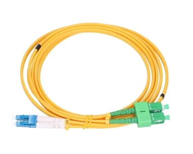 Extralink Patchcord LC/UPC-SC/APC SM Duplex 3.0mm 1.0m
