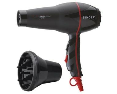 Fen za kosu Singer Beauty ionic/2200W/crna