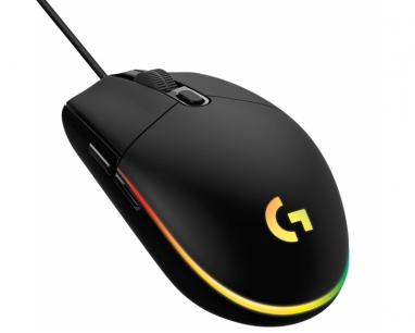 G102 Lightsync gaming crni miš slika