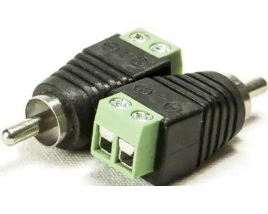 GEMBIRD Konektor za video nadzor CON-RCA01M RCA konektor (cinc) muški