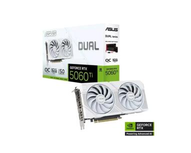 Grafička karta Asus DUAL RTX5060 8GB DDR7 128bit 3XDP/HDMI- bela slika