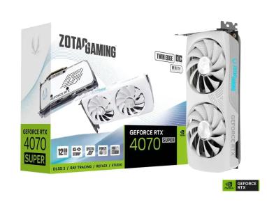 Grafička karta Zotac GAMING GeForce RTX 4070 Super Twin Edge OC White ED 12GB DDR6 192 bit HDMI/3xDP