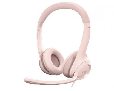 H390 Stereo Headset slušalice sa mikrofonom roze