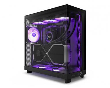 H6 Flow RGB kućište crno (CC-H61FB-R1) slika