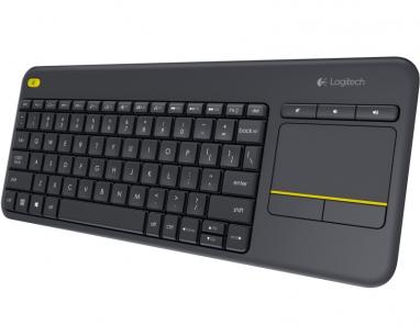 K400 Plus Wireless Touch US crna tastatura slika