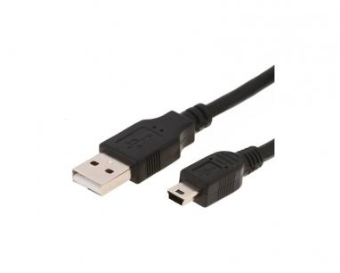 Kabl 2.0 USB A - USB B M/M 10m crni (sa pojacivacem) slika