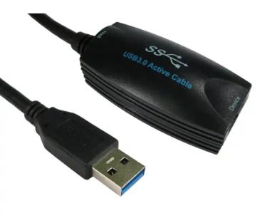 Kabl 3.0 USB A - USB A M/F produžni sa pojačivačem 5m E-Green
