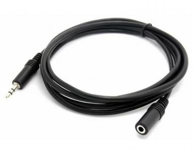 Kabl Audio nastavak 3,5mm stereo jack -3,5mm stereo (M/Z) 2.5m slika