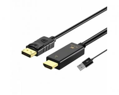 Kabl HDMI + USB 2.0 na DisplayPort (m/m) 1.8m