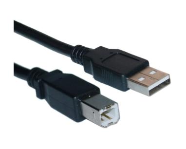 Kabl USB A - USB B M/M 1.8m crni slika