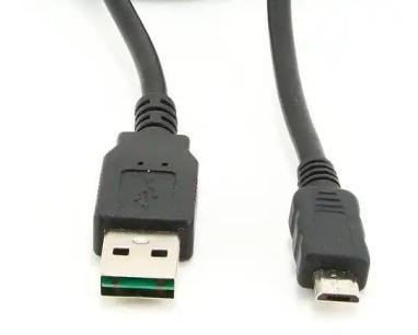 Kabl USB A - USB Micro 2.0 Gembird CC-mUSB2D-1M 1m crni