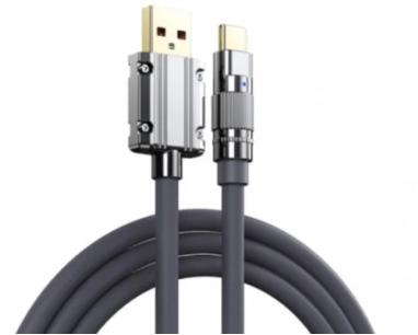Kabl USB  Remax Wefon 66W TIP C RC-C052 1m Crni