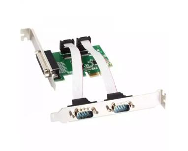 Kartica PCI-E kontroler 2 x serial RS232 + 1 parallel E-Green